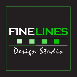 FineLines Design Studio Black Logo